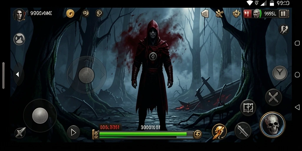 Tampilan gameplay 99SL yang menakutkan dan menyeramkan.