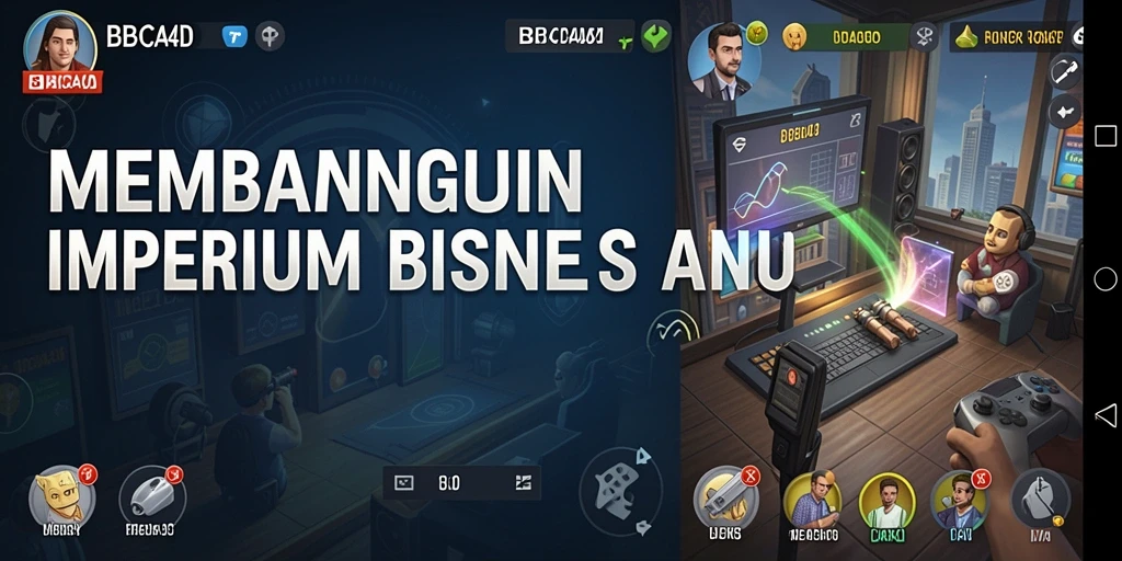 Screenshot utama BBCA4D menampilkan pembangunannya yang strategis.
