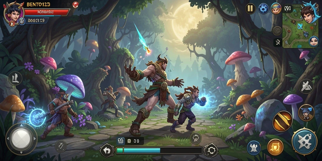 Gameplay BENTO123 menampilkan momen petualangan yang mendebarkan.