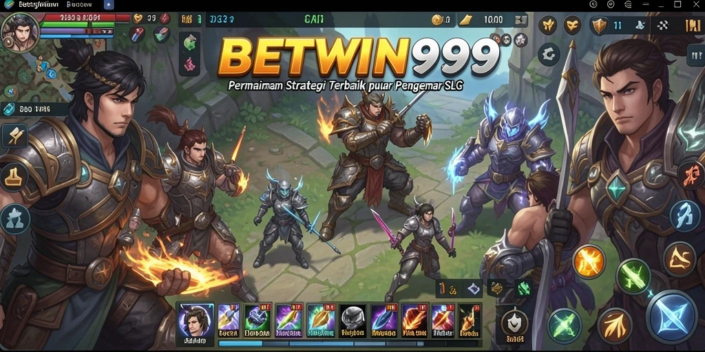 Screenshot gameplay dari BETWIN999 yang menunjukkan taktik seluler.