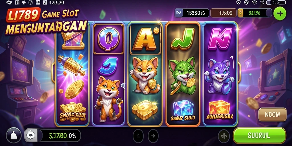Tampilan menarik dari gameplay LI789 yang kaya fitur slot.