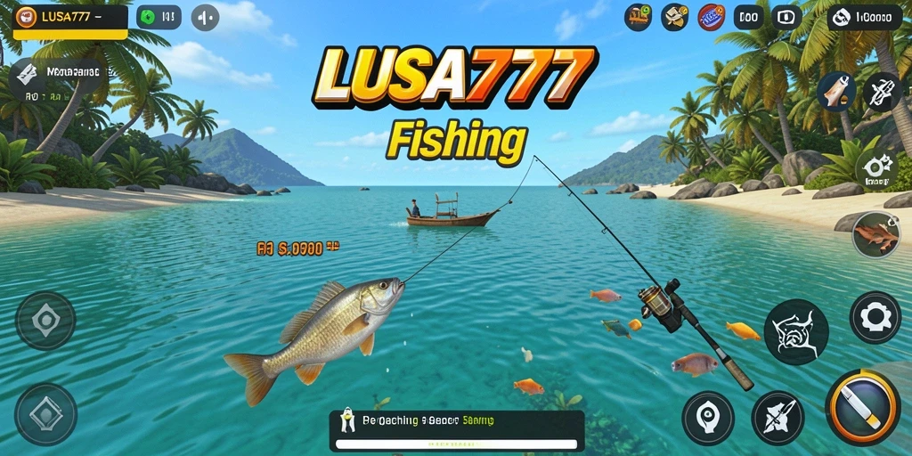 Screenshot utama LUSA777 menampilkan aksi memancing yang mengasyikkan.