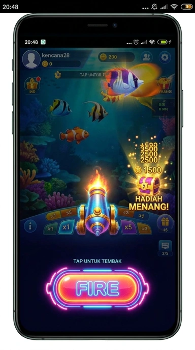 Fitur pencarian aplikasi yang mudah digunakan di kencana28.